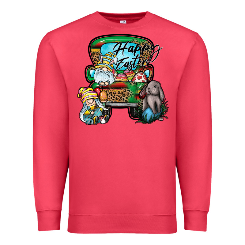 Happy Easter Premium Sweatshirt by CowhideDigitalArt | Teevron