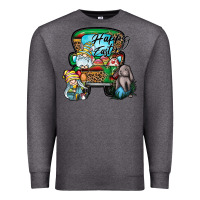 Charcoal Heather Happy Easter Premium Sweatshirt - CowhideDigitalArt