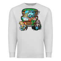 Dove Grey Happy Easter Premium Sweatshirt - CowhideDigitalArt