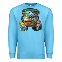Ocean Blue Happy Easter Premium Sweatshirt - CowhideDigitalArt