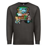 Smoke Happy Easter Premium Sweatshirt - CowhideDigitalArt