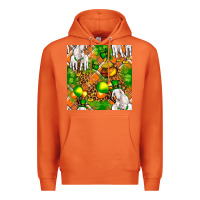 Carrot St. Patrick's Goat Family With Balloons Seamless Premium Hoodie - FaDigitalArtStudio