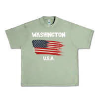 Oil Green Washington Urban Heavy Tee - Bettercallsaul