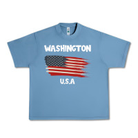 Pebble Blue Washington Urban Heavy Tee - Bettercallsaul