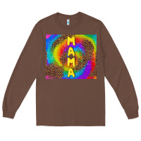 Chestnut mama tie dye Long Sleeve Tee - TumblerDesignByShophia