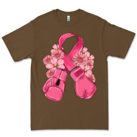 Cacao breast cancer with boxing gloves Premium Tee - MaliasSmallBusiness