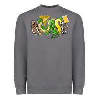 Storm Nurse St. Patrick's Day Heavyweight Sweatshirt - HowdyJamesFarm
