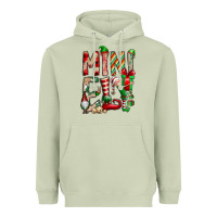 Matcha Mini Elf Heavyweight Hoodie - CowhideDigitalArt