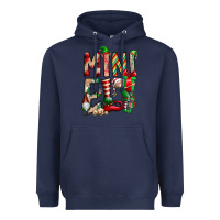 Navy Mini Elf Heavyweight Hoodie - CowhideDigitalArt