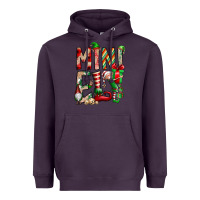 Plum Mini Elf Heavyweight Hoodie - CowhideDigitalArt