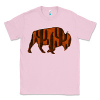 Bubblegum Pink Red Cactus Bison Silhouette Classic Tee - Bettercallsaul