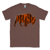 Chestnut Red Cactus Bison Silhouette Classic Tee - Bettercallsaul