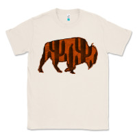 Natural Red Cactus Bison Silhouette Classic Tee - Bettercallsaul