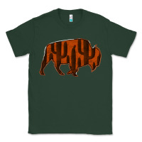 Sports Green Red Cactus Bison Silhouette Classic Tee - Bettercallsaul