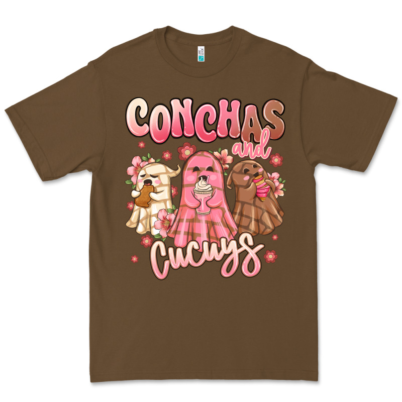 Conchas And Cucuys Mexican Desert Ghosts Premium Tee by MaliasSmallBusiness | Teevron