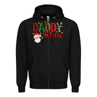 Black Western Daddy Claus Zipper Hoodie - BundleAndBundleShop