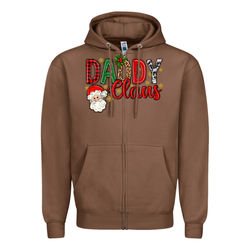 Western Daddy Claus Zipper Hoodie by BundleAndBundleShop | Teevron