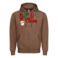 Chestnut Western Daddy Claus Zipper Hoodie - BundleAndBundleShop