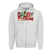 Dove Grey Western Daddy Claus Zipper Hoodie - BundleAndBundleShop