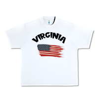 White VIRGINIA Urban Heavy Tee - Bettercallsaul