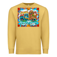 Antique Gold happy thanksgiving Premium Sweatshirt - CowhideDigitalArt