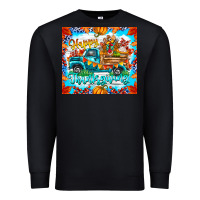 Black happy thanksgiving Premium Sweatshirt - CowhideDigitalArt