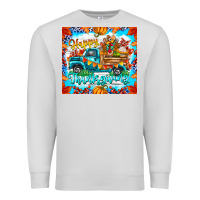 Dove Grey happy thanksgiving Premium Sweatshirt - CowhideDigitalArt