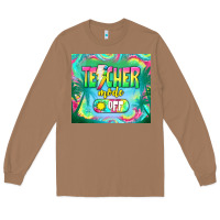 Toasted Coconut teacher mode off Long Sleeve Tee - TumblerDesignByShophia