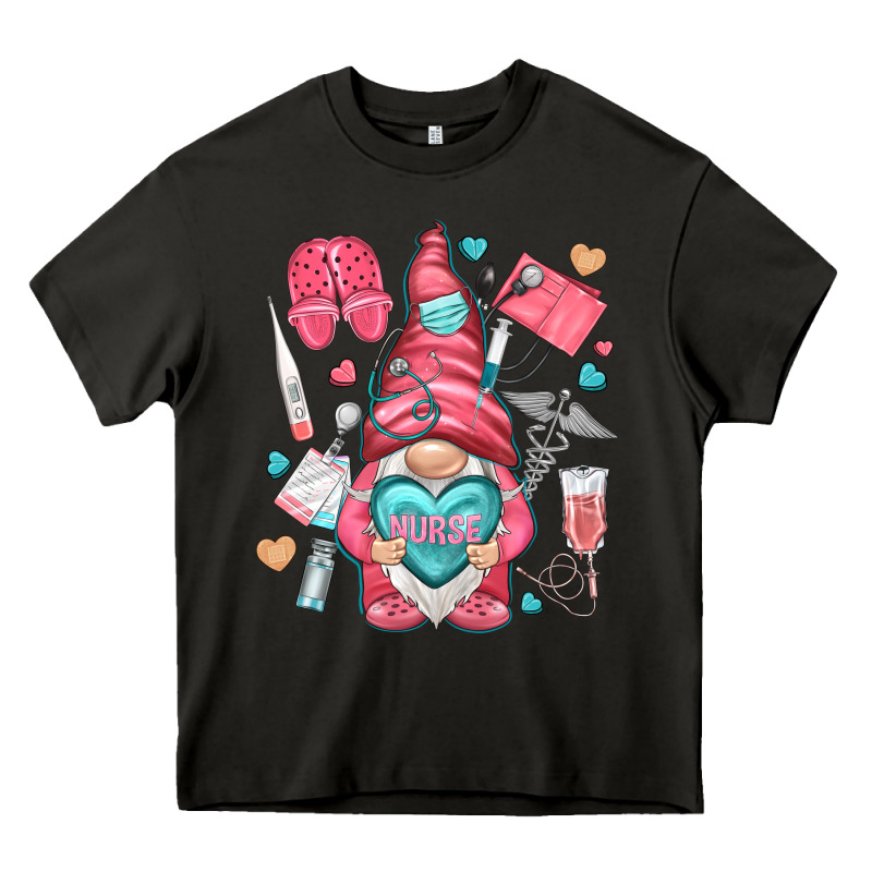 Nurse With Heart Heavy Core Tee by NancyCooperArtShop | Teevron