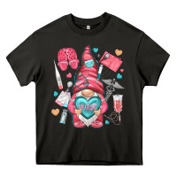 Asphalt nurse with heart Heavy Core Tee - NancyCooperArtShop