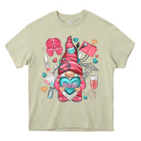 Mossy nurse with heart Heavy Core Tee - NancyCooperArtShop