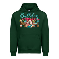 Forest Green english bulldog mom Urban Hoodie - Artiststas