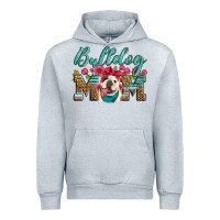 Heather Grey english bulldog mom Urban Hoodie - Artiststas