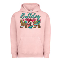 Pigment Salmon english bulldog mom Urban Hoodie - Artiststas
