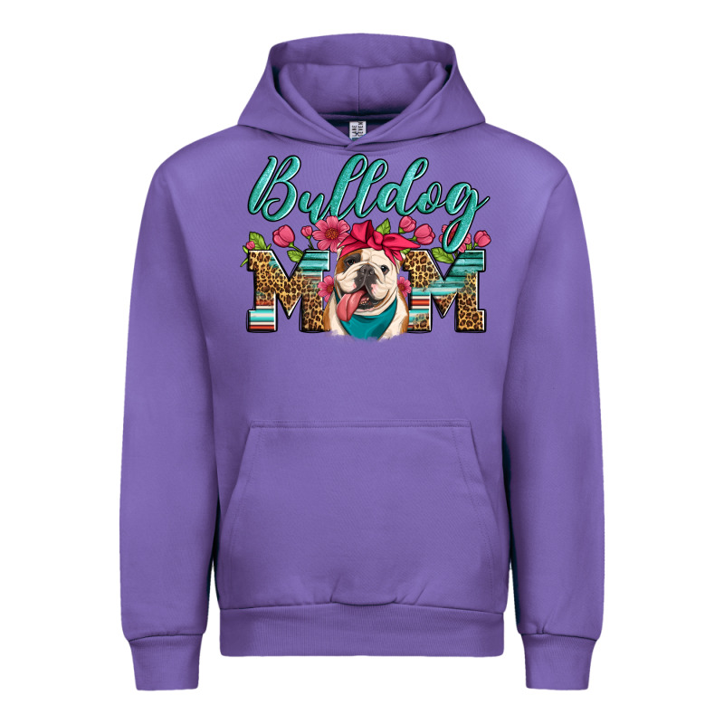 English Bulldog Mom Urban Hoodie by Artiststas | Teevron
