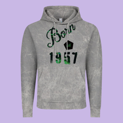 Born In 1957 Vintage Hoodie Designed By Bettercallsaul