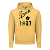 Vintage Mustard Born In 1957 Vintage Hoodie - Bettercallsaul