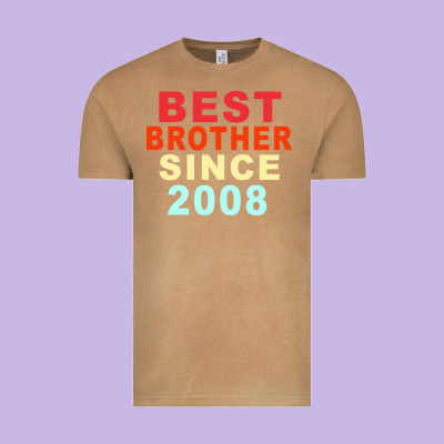 Best Brother Sİnce 2008 Vintage Tee Designed By Bettercallsaul