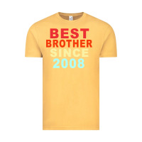 Vintage Mustard Best Brother Sİnce 2008 Vintage Tee - Bettercallsaul