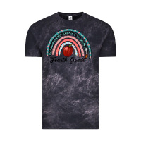 Cloud Black fourth grade rainbow Vintage Tee - RanaPortraitStore