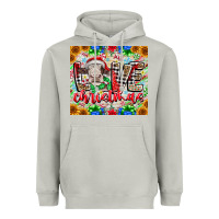 Love Christmas Cow Heavyweight Hoodie | Teevron
