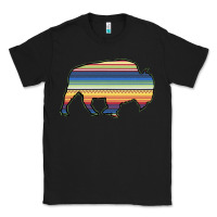 Black Aztec Bison Silhouette Classic Tee - Bettercallsaul