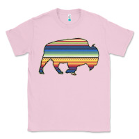 Bubblegum Pink Aztec Bison Silhouette Classic Tee - Bettercallsaul
