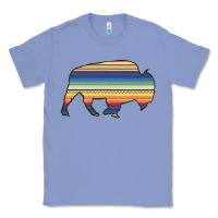 Colony Blue Aztec Bison Silhouette Classic Tee - Bettercallsaul