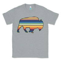 Heather Grey Aztec Bison Silhouette Classic Tee - Bettercallsaul