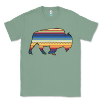 Sage Aztec Bison Silhouette Classic Tee - Bettercallsaul
