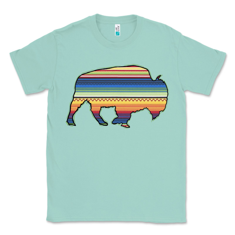 Aztec Bison Silhouette Classic Tee by Bettercallsaul | Teevron