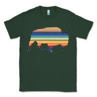Sports Green Aztec Bison Silhouette Classic Tee - Bettercallsaul