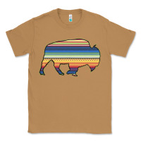 Toasted Coconut Aztec Bison Silhouette Classic Tee - Bettercallsaul