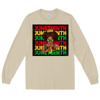 Mushroom juneteenth cute kid Long Sleeve Tee - TumblerDesignByShophia